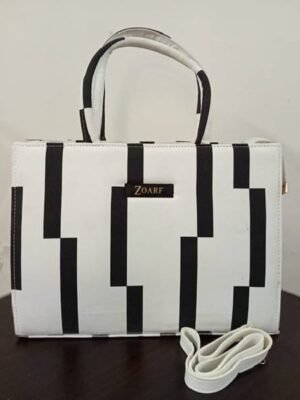 Black and White HandBags - E749